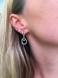 Diamond Dangle Earrings 2