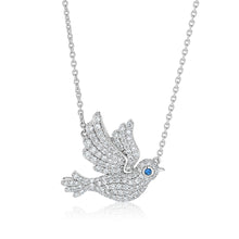 Load image into Gallery viewer, Baby Diamond Dove Pendant