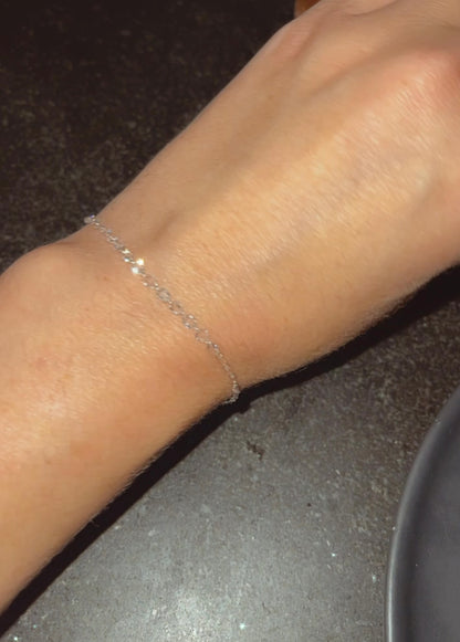 Diamond Rose Cut Bracelet 4