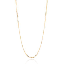 Load image into Gallery viewer, Gold Mini Curb Link Chain Necklace