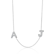 Load image into Gallery viewer, Initial Diamond Necklace