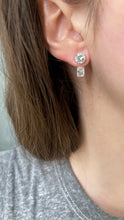 Load image into Gallery viewer, Round and Radiant Cut Diamond Ear Jacket 2