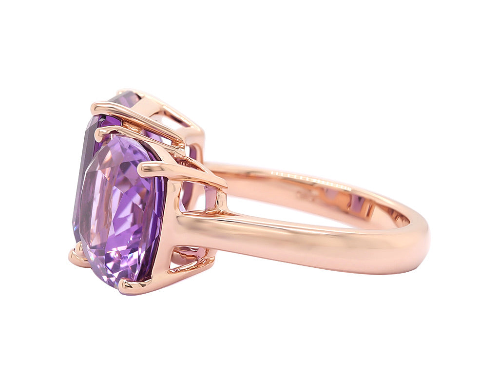 Amethyst Toi Et Moi Ring 5