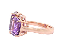 Load image into Gallery viewer, Amethyst Toi Et Moi Ring 5