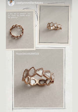 Load image into Gallery viewer, Rose Cut Eternity Band With Beaded Edge - @caelynnmillerkeyes
