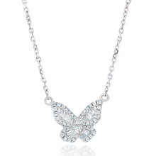 Load image into Gallery viewer, Mini Diamond Butterfly Pendant