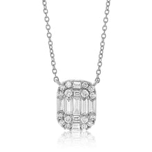 Load image into Gallery viewer, Large Diamond Illusion Pendant