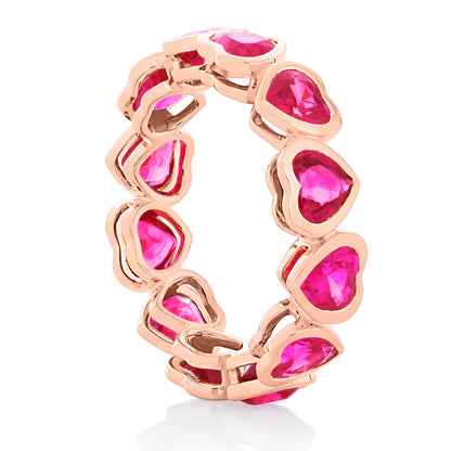 Ruby Happy Hearts Eternity Band 2