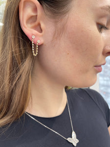 Nikki K Diamond Ear Chain 3