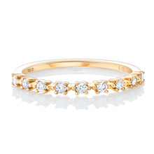 Load image into Gallery viewer, Prong Set Diamond Band