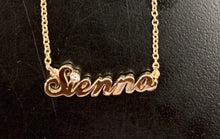 Load image into Gallery viewer, Name Necklace - Sienna