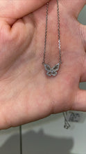 Load image into Gallery viewer, Mini Diamond Butterfly Pendant 8