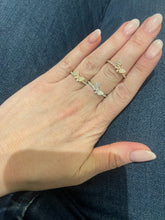Load image into Gallery viewer, Petite Diamond Butterfly Ring - Three
