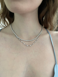 Diamond Cluster Aspen Necklace 3