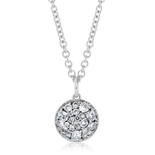 Load image into Gallery viewer, Small NYC Cobblestone Circle Pendant