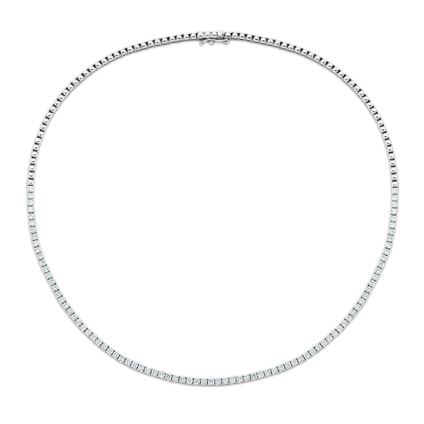 Halfway Diamond "Luxe" Tennis Necklace