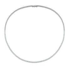 Load image into Gallery viewer, Halfway Diamond &quot;Luxe&quot; Tennis Necklace