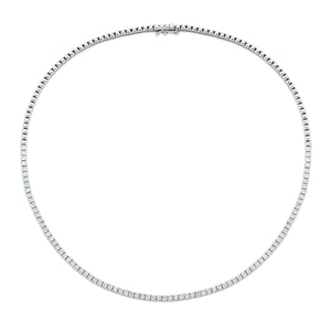 Halfway Diamond "Luxe" Tennis Necklace