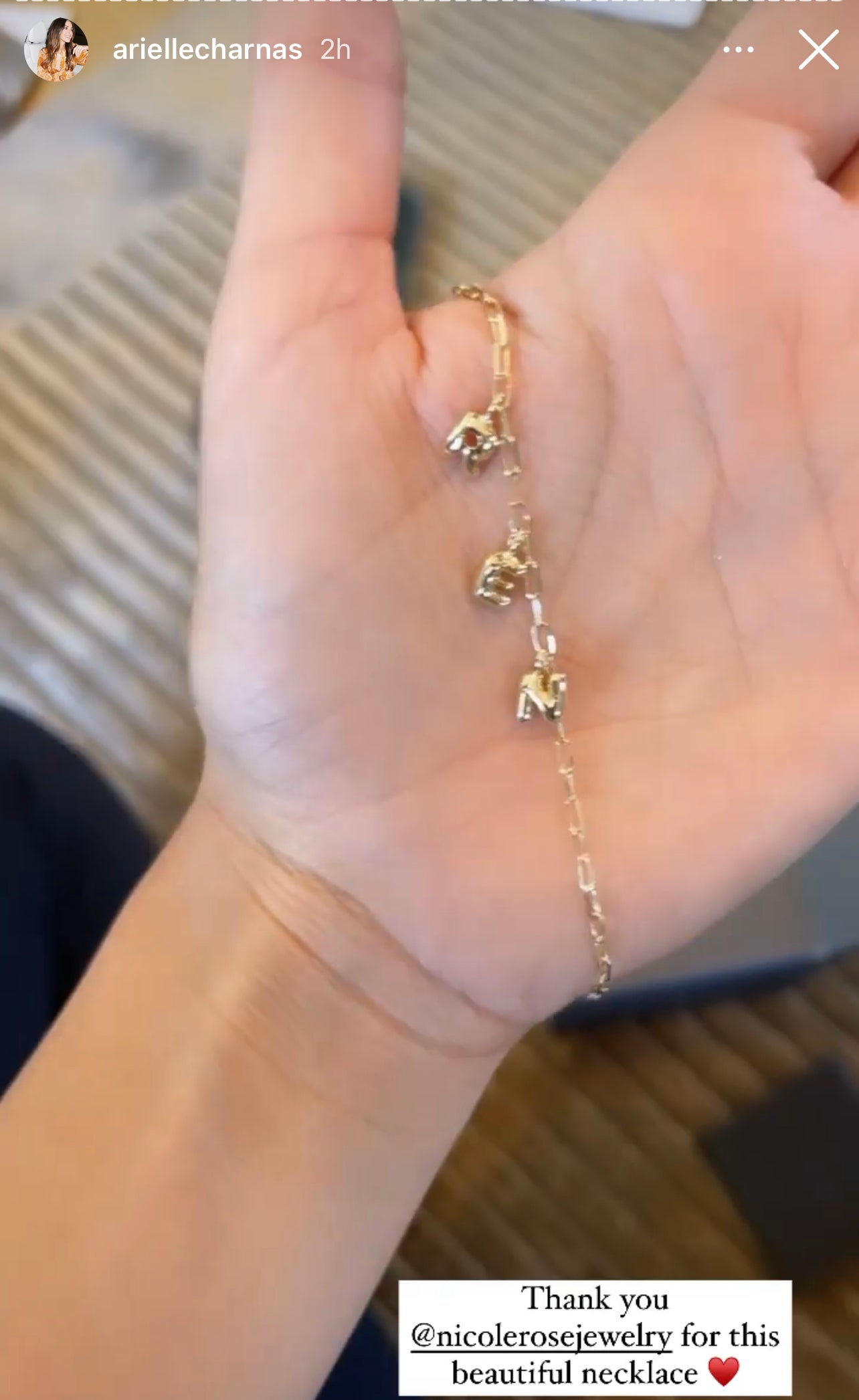 Baby Bubble Charm Necklace - @ariellecharnas
