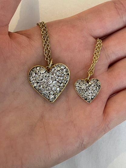 Baby NYC Cobblestone Heart Pendant 3