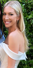 Load image into Gallery viewer, Diamond and Emerald Drop Earrings - Stassi Schroeder 3