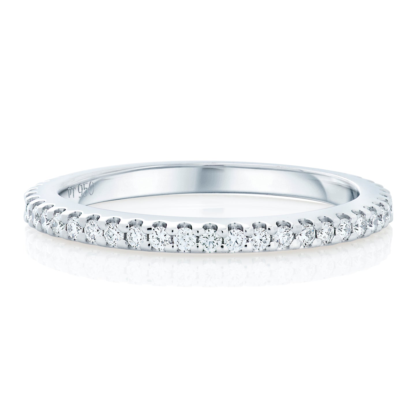 Shared Prong Eternity Band