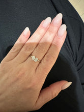 Load image into Gallery viewer, Petite Pave Diamond Toi Et Moi Ring