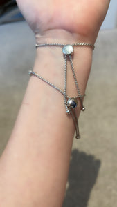 Petite Diamond Bolo Style Bracelet 3