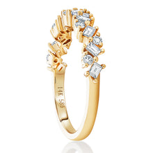 Load image into Gallery viewer, Mixed Cut Cluster Diamond Ring 3