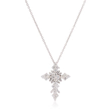 Load image into Gallery viewer, Victorian Style Diamond Cross