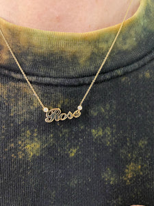 Name Necklace - Rose 3