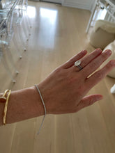 Load image into Gallery viewer, Dainty 1 Diamond Tennis Bracelet - Four
