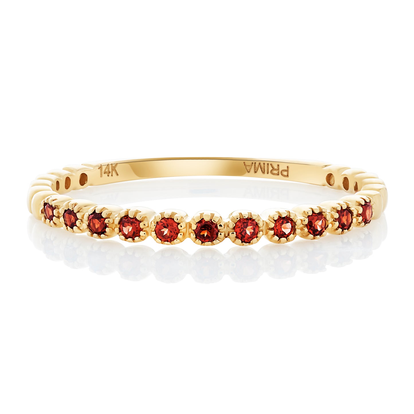 Dainty 1 Garnet Band