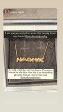 Load image into Gallery viewer, Baby Bubble Name Necklace - Naomie