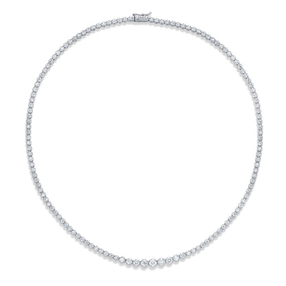 Dainty 2 Diamond Riviera Necklace