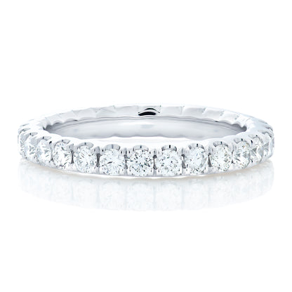 Split Prong "U" Style Diamond Eternity Band