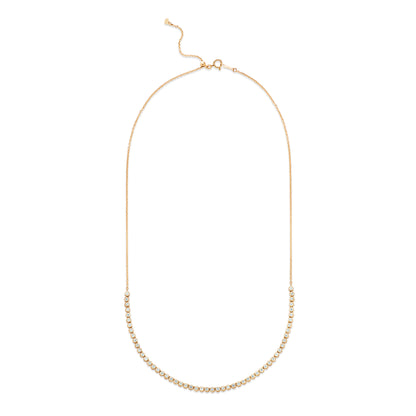 The Nikki Diamond Adjustable Tennis Necklace