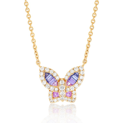 Petite Ombre Sapphire Butterfly