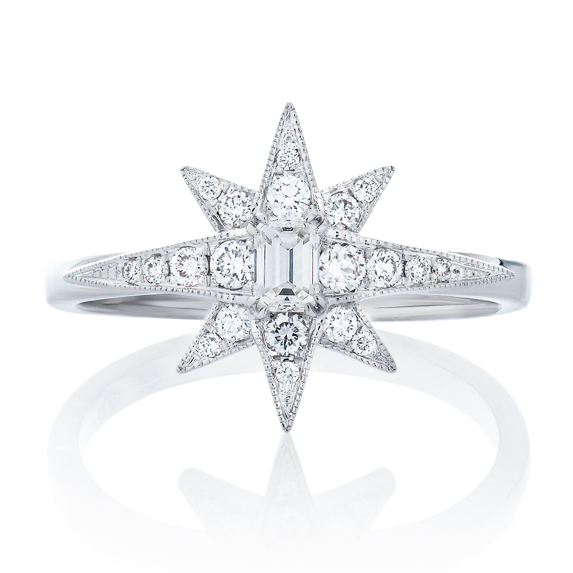 Diamond Star Ring