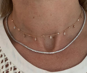 Diamond "Luxe" Tennis Necklace 2