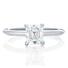 Load image into Gallery viewer, Emerald Cut Engagement Ring