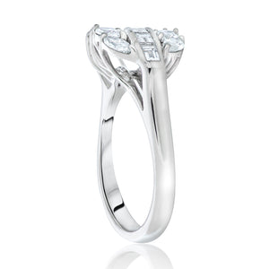 Diamond Leaf Ring 2