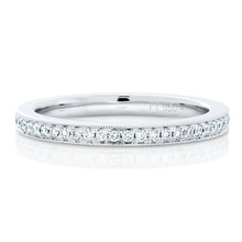 Load image into Gallery viewer, Diamond Bead Set Eternity Band