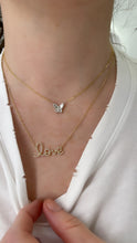Load image into Gallery viewer, Love Diamond Necklace 5