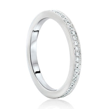 Load image into Gallery viewer, Diamond Bead Set Eternity Band 2