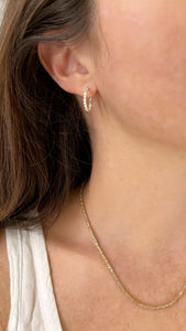 The Danielle Hoop Earrings Size 2-17mm - Two