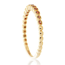 Load image into Gallery viewer, Dainty 1 Garnet Band - 02