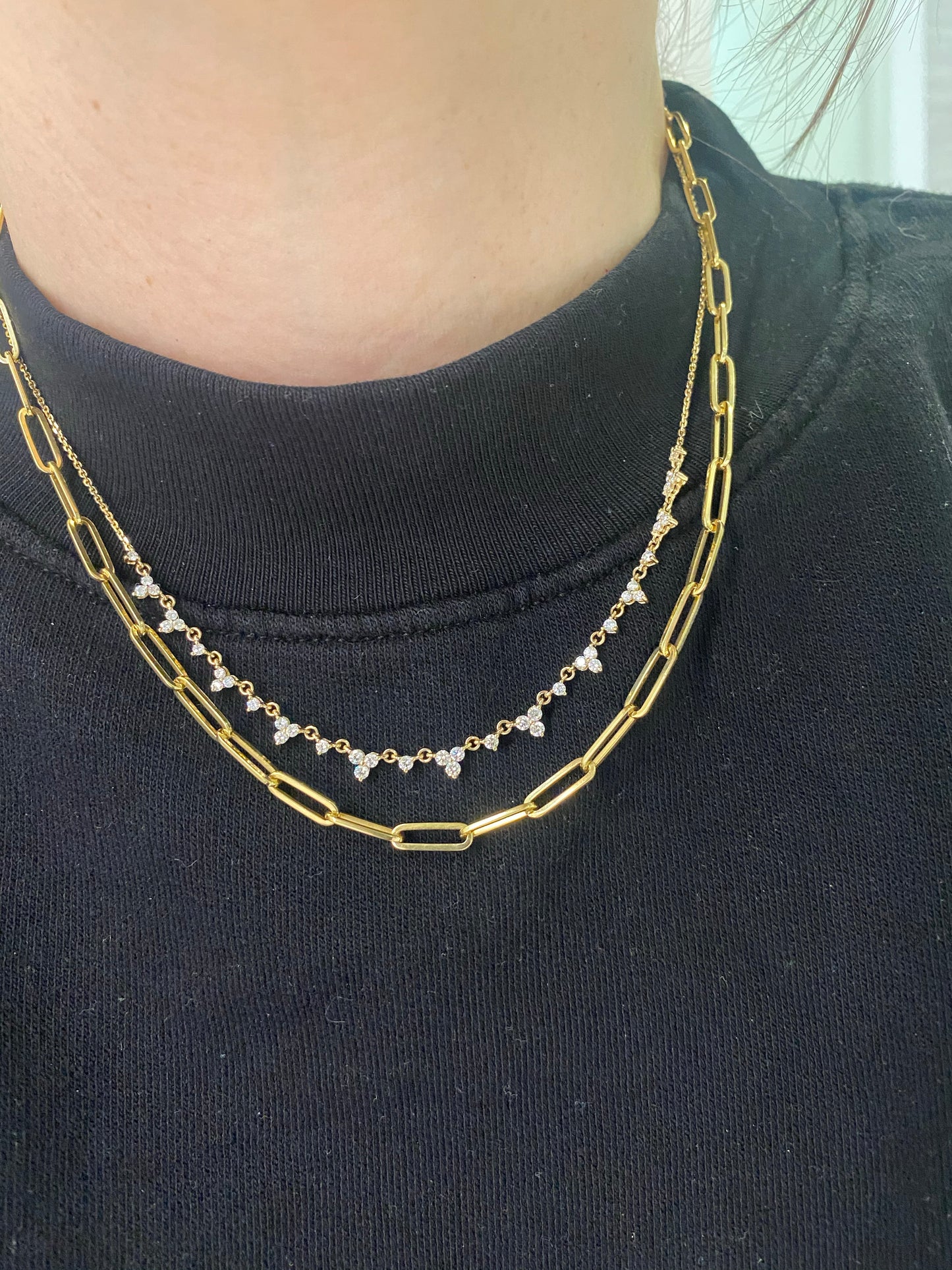 Paperclip Chain Necklace 2