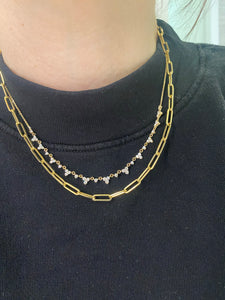 Paperclip Chain Necklace 2