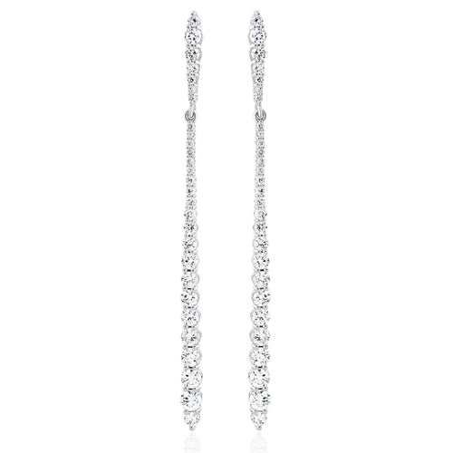 Diamond Drop Earrings